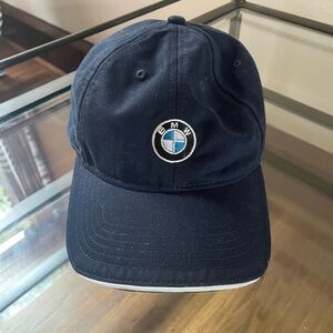 NWT navy BMW baseball hat